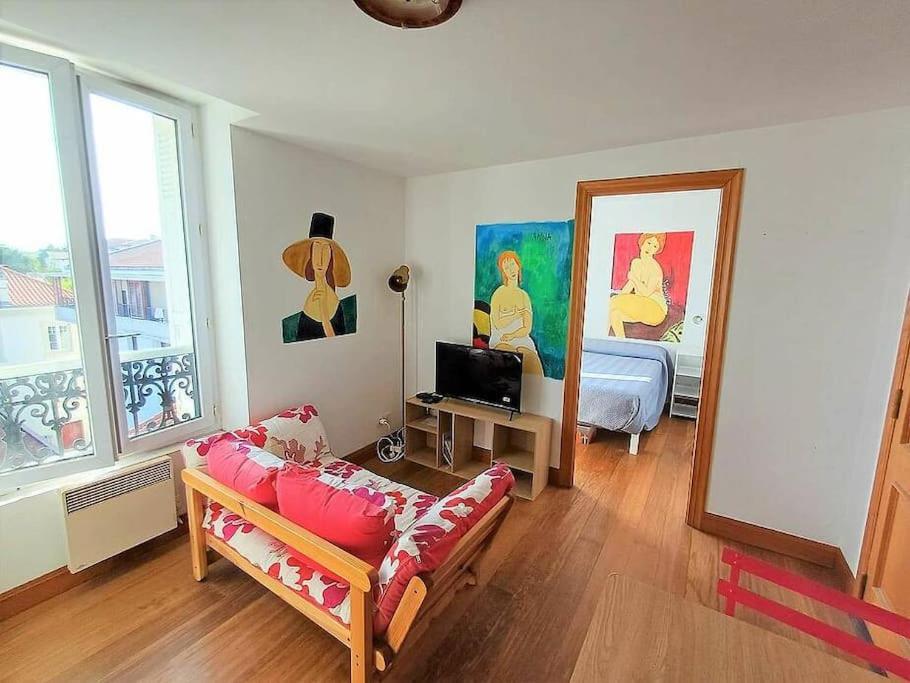 Bonito Estudio Reformado 1 Dormitorio 3 Personas Hendaye Esterno foto